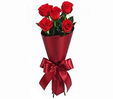 Букет 5 Красных роз Эдлесс Лав в Нерль