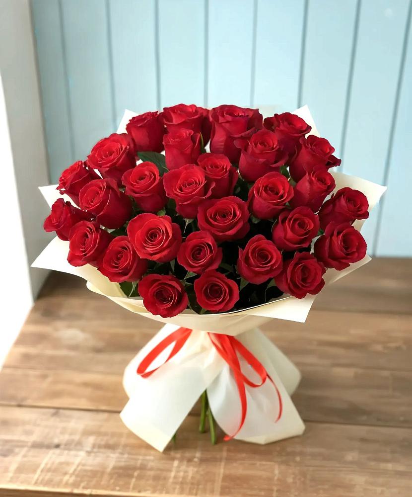 Букет 29 Красных роз в Нерль