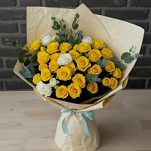 Букет цветов из:  Розы в Нерль