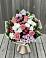 Букет цветов из: Альстромерии, Гвоздики, Розы и Хризантемы в Нерль