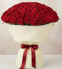 Букет 101 Красная роза Милано в Нерль