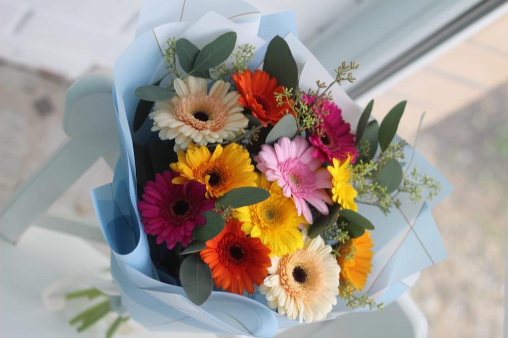 Букет цветов из: Герберы в Нерль