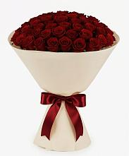 Букет 101 Бордовая роза Блэк Бакарра в Нерль