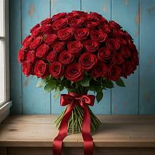Букет Красные розы Блэк Меджик в Нерль