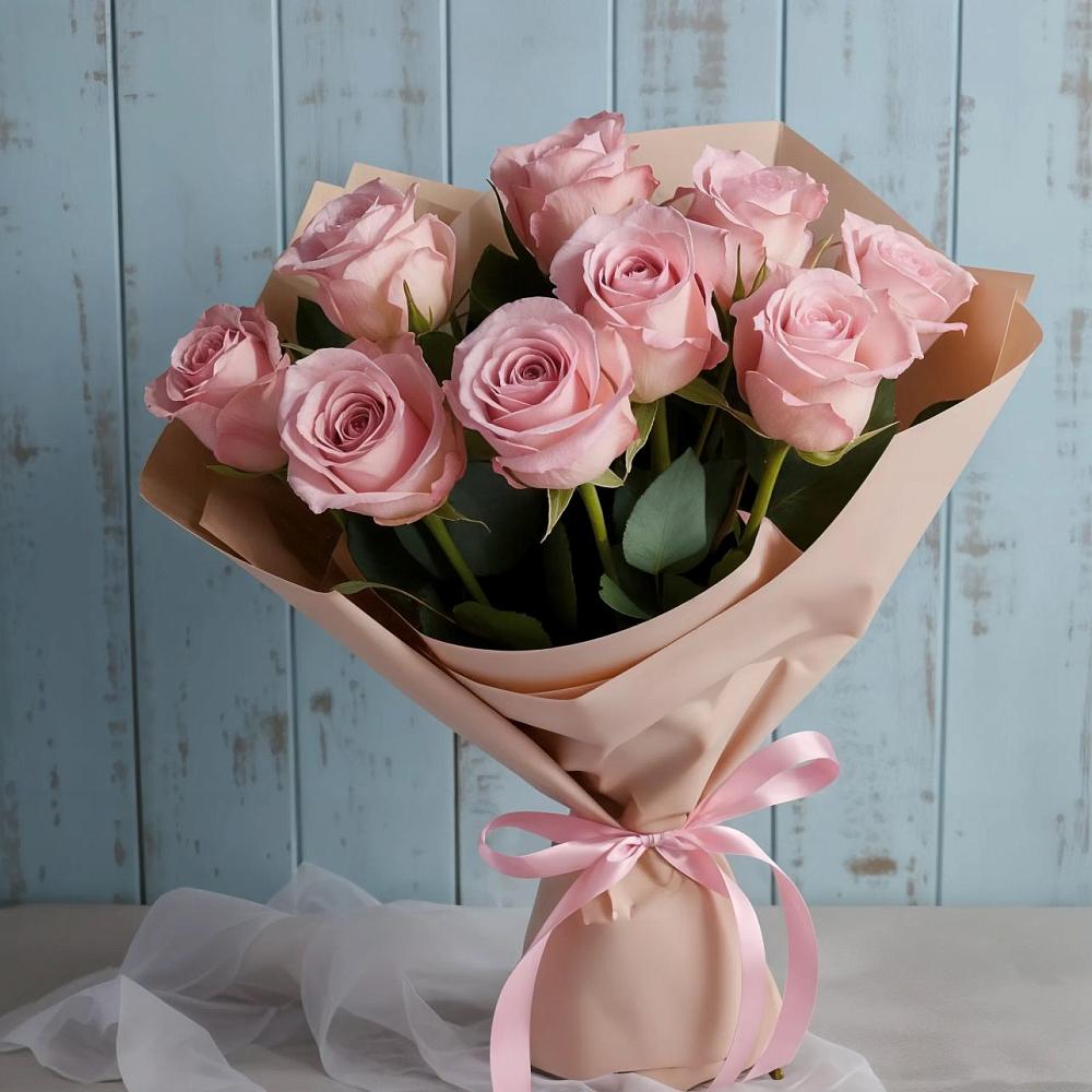 Букет цветов из: Розы в Нерль