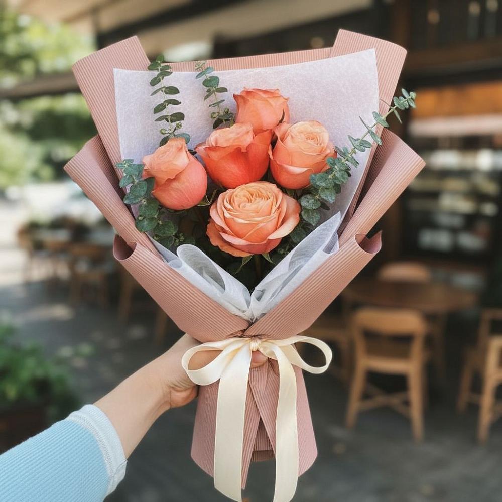 Букет цветов из: Розы в Нерль