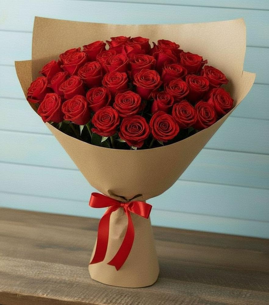 Букет Красные розы Милано в Нерль