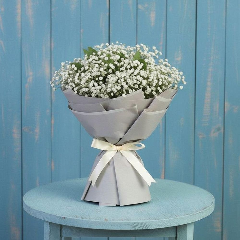 Букет цветов из: Гипсофила в Нерль