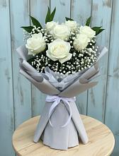 Букет цветов из:  Розы #REPLACE_PRED# Нерль