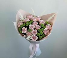 Букет цветов из:  Розы и Хризантемы в Нерль