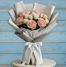 Букет цветов из:  Розы в Нерль