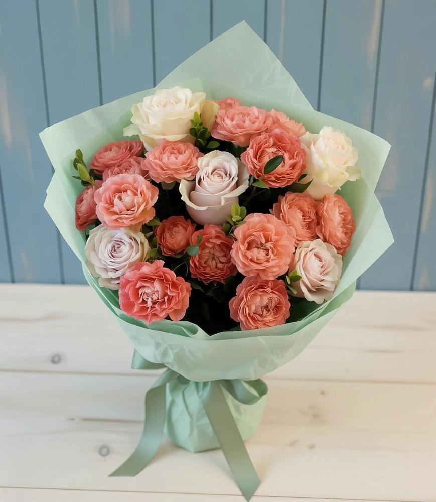 Букет цветов из: Розы в Нерль