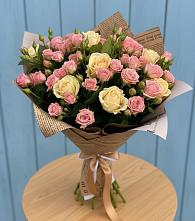 Букет цветов из:  Розы в Нерль