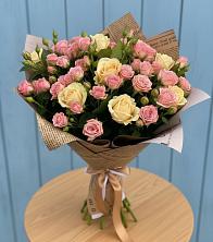 Букет цветов из:  Розы в Нерль