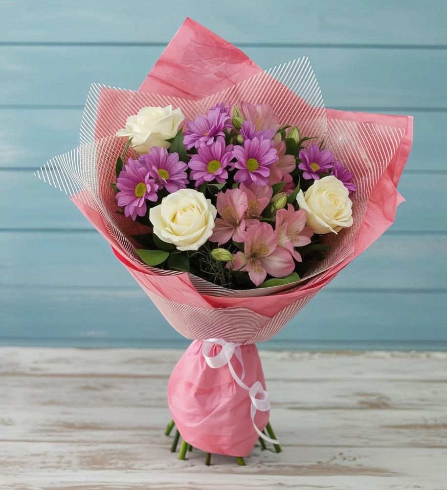 Букет цветов из: Герберы в Нерль