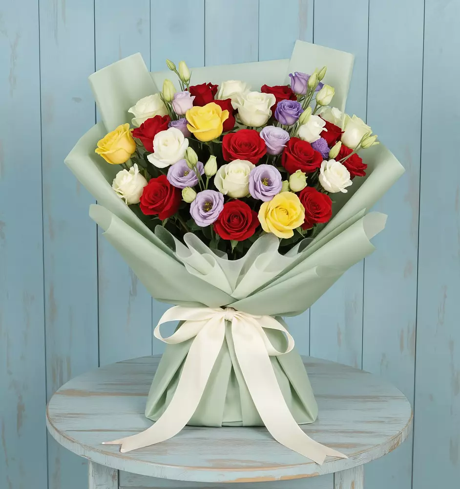 Букет цветов из: Розы в Нерль