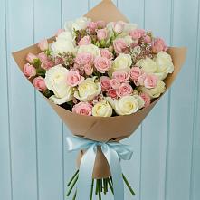 Букет цветов из:  Розы в Нерль