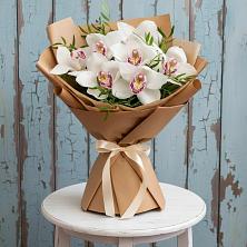 Букет цветов из:  Орхидеи и Розы в Нерль